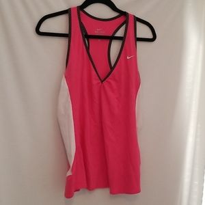 Women's pink Nike tank, size Large